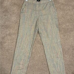 Theory Colorful Treeca Linen Pant